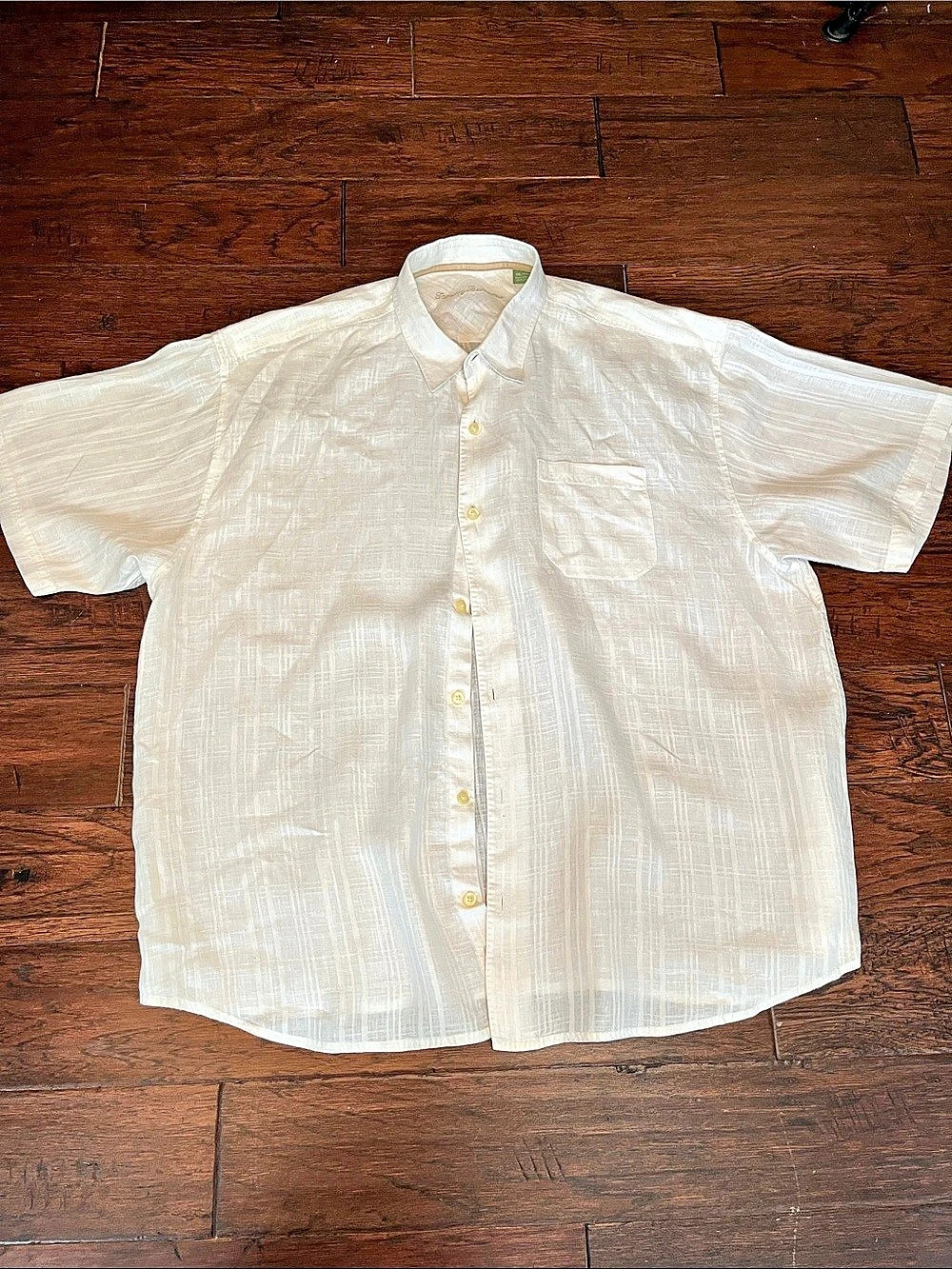 Tommy Bahama Paradise Breezer Short Sleeve Linen Camp Shirt